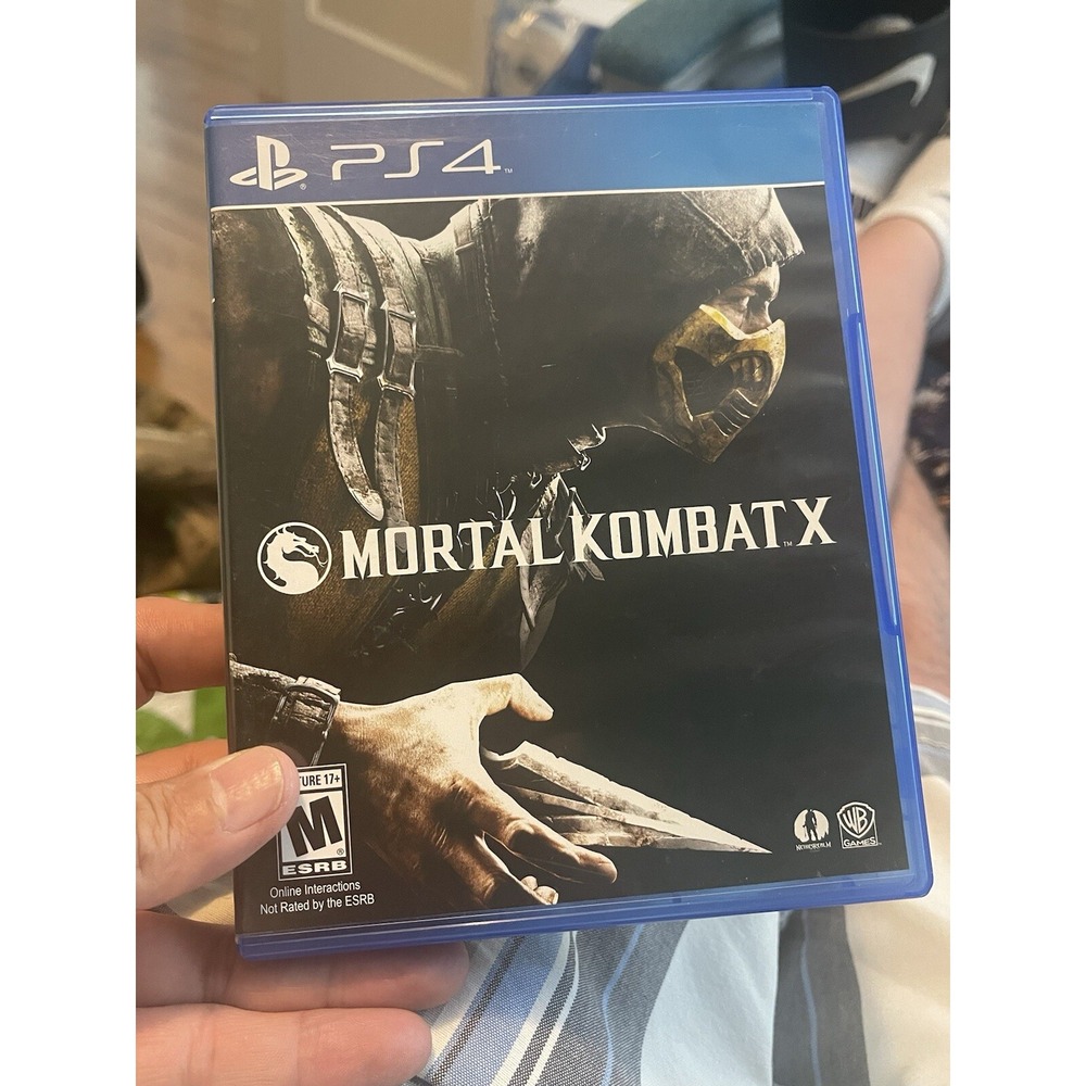 Mortal Kombat X Sony PlayStation 4 PS4 Game Good Condition
